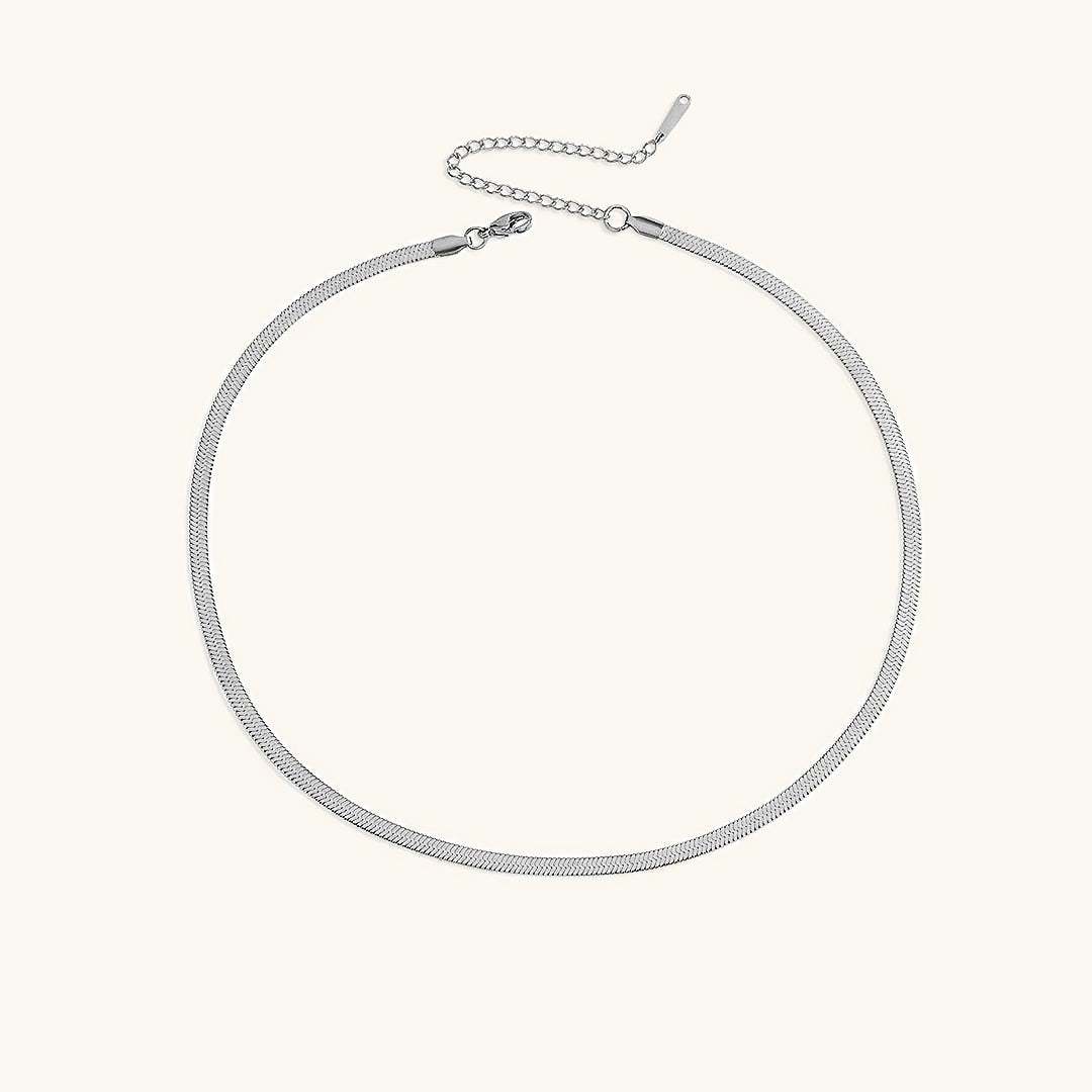 Elizabeth Gold Herringbone Necklace - Joie d’Or
