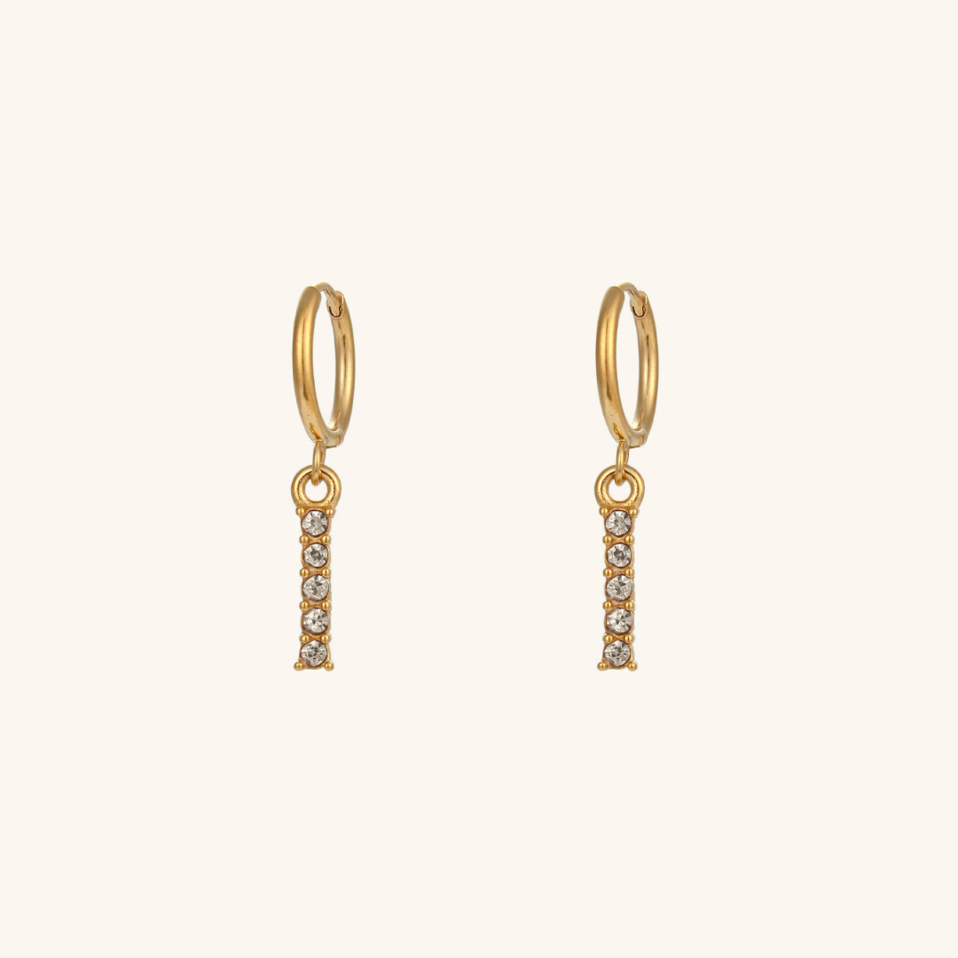 Wilhemina Initial Letter Earrings - Joie d’Or
