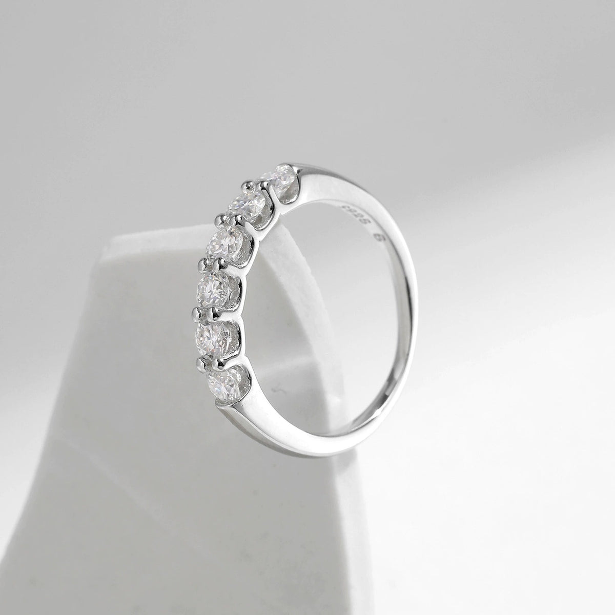 Elise Eternity Silver Ring - Joie d’Or