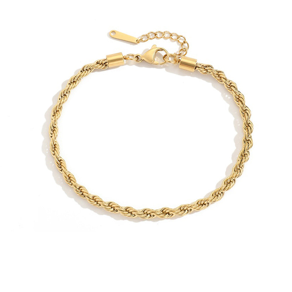 Calla Rope Anklet - Joie d’Or