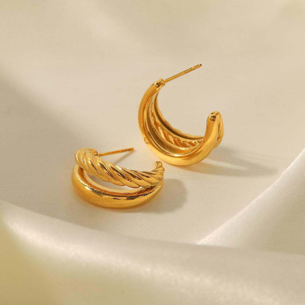 Cecilia Layered Earrings - Joie d’Or