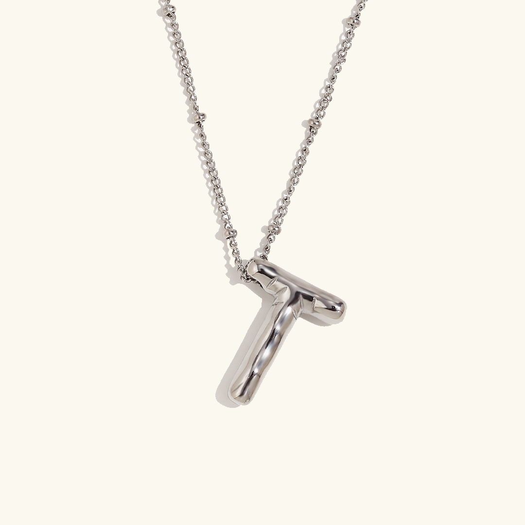 Balloon Gold Initial Necklace - Joie d’Or