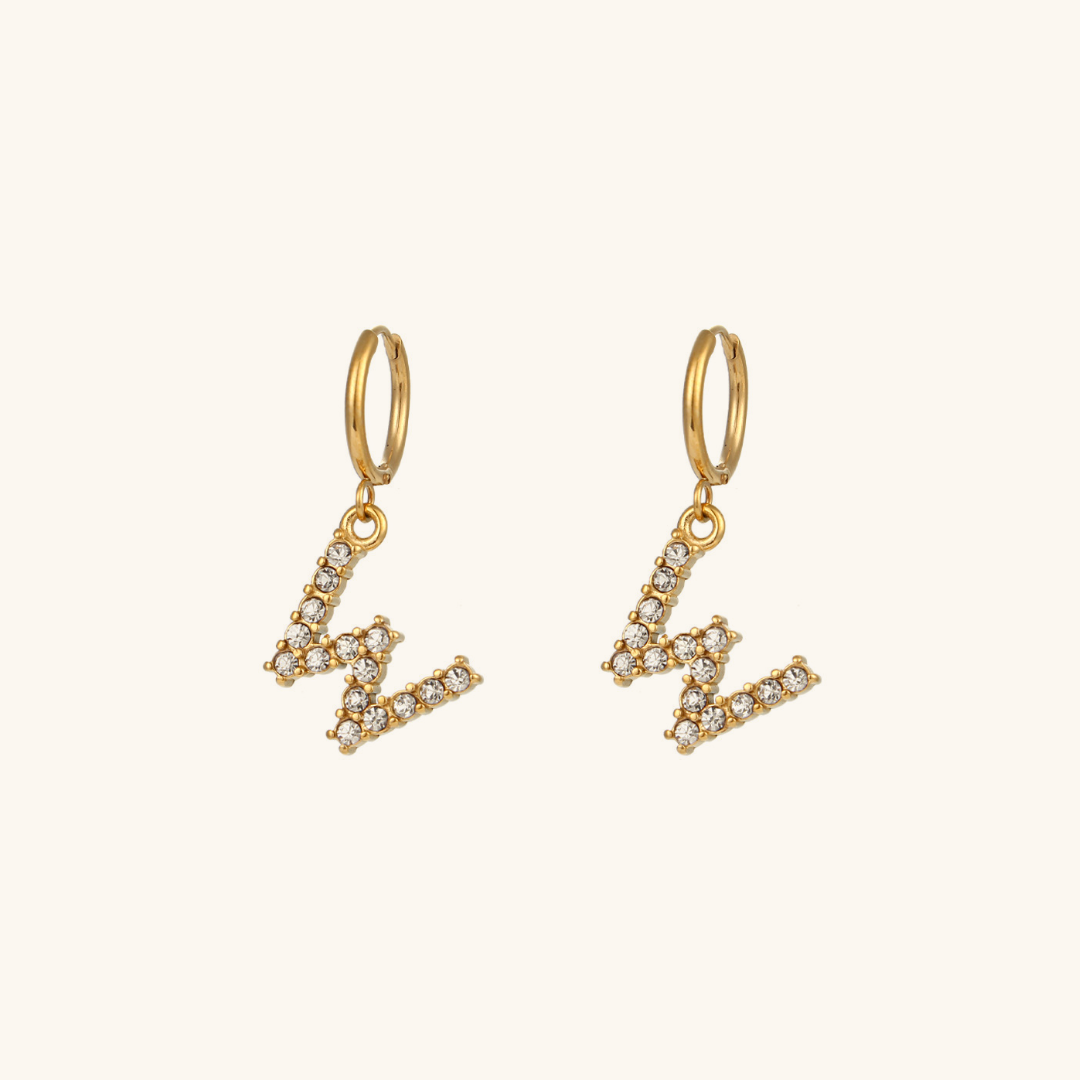 Wilhemina Initial Letter Earrings - Joie d’Or