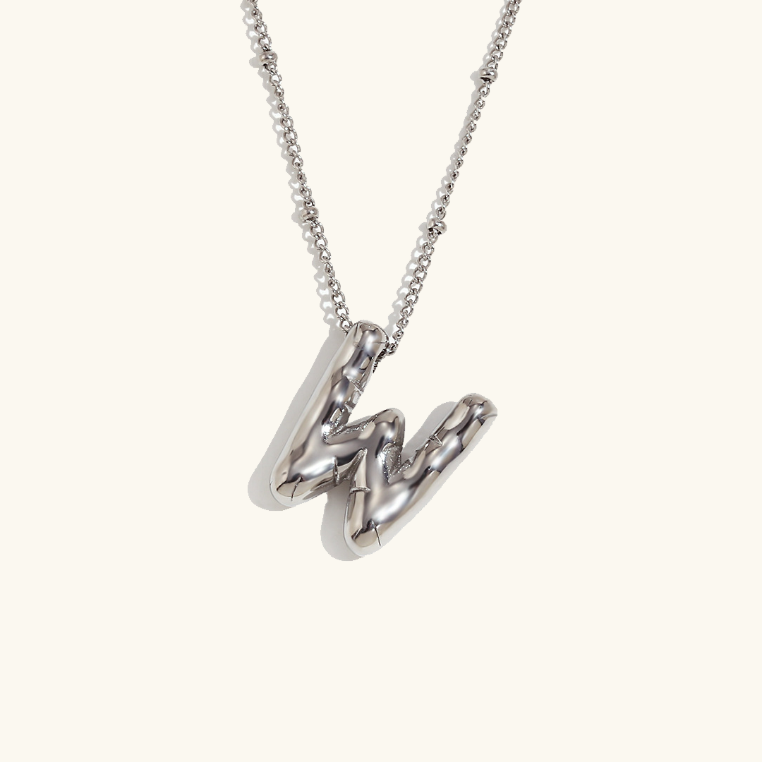 Balloon Gold Initial Necklace - Joie d’Or