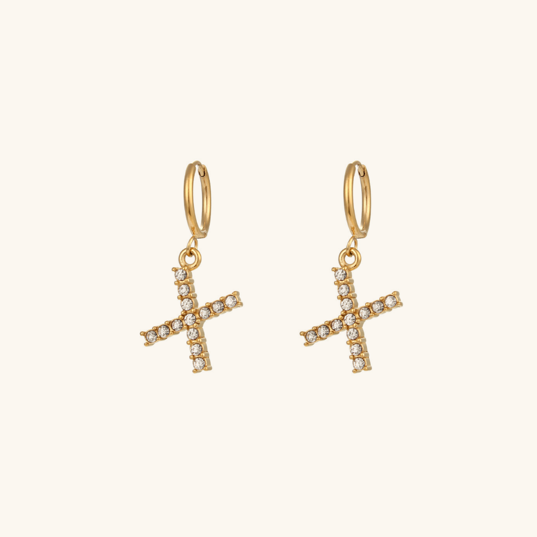 Wilhemina Initial Letter Earrings - Joie d’Or