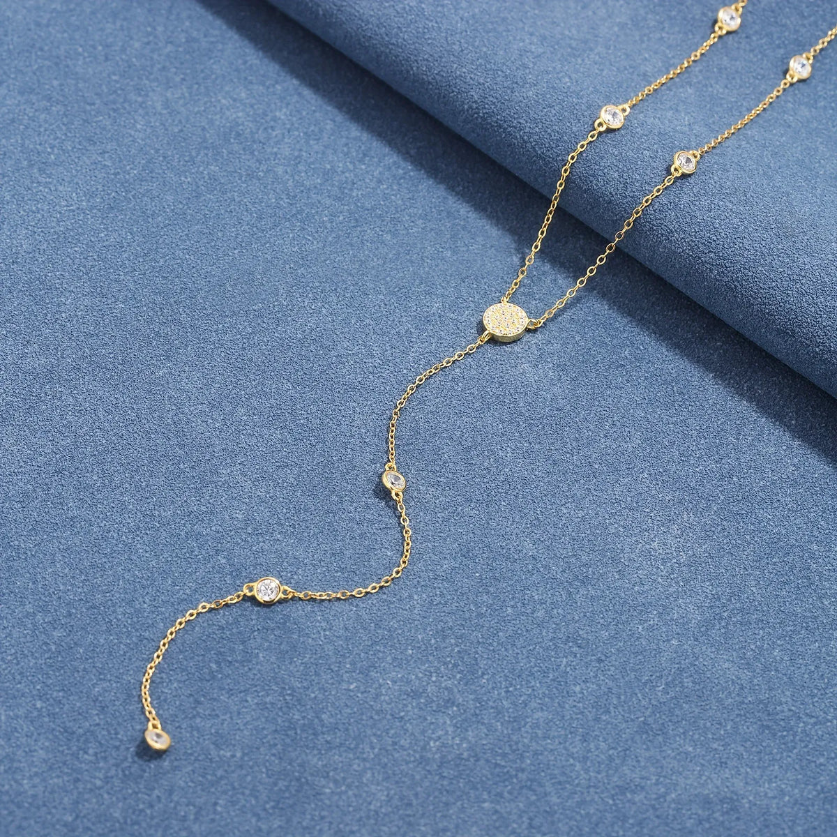 Elodie Y-Chain Necklace - Joie d’Or