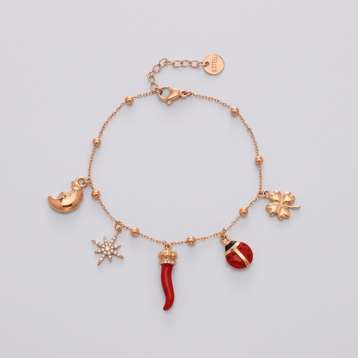 Noémie Lucky Charms Gold Bracelet - Joie d’Or