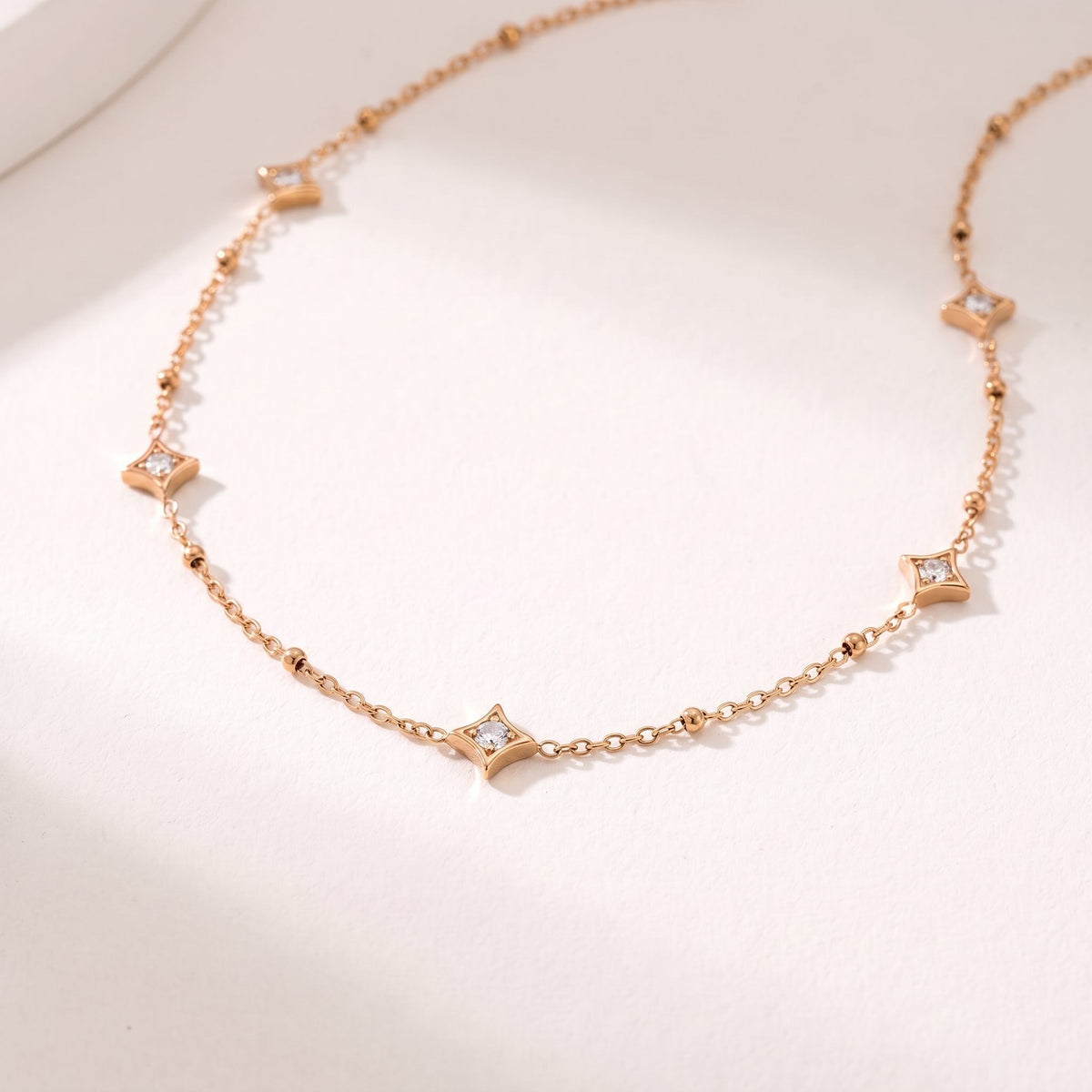 Océane Star Station Gold Necklace - Joie d’Or