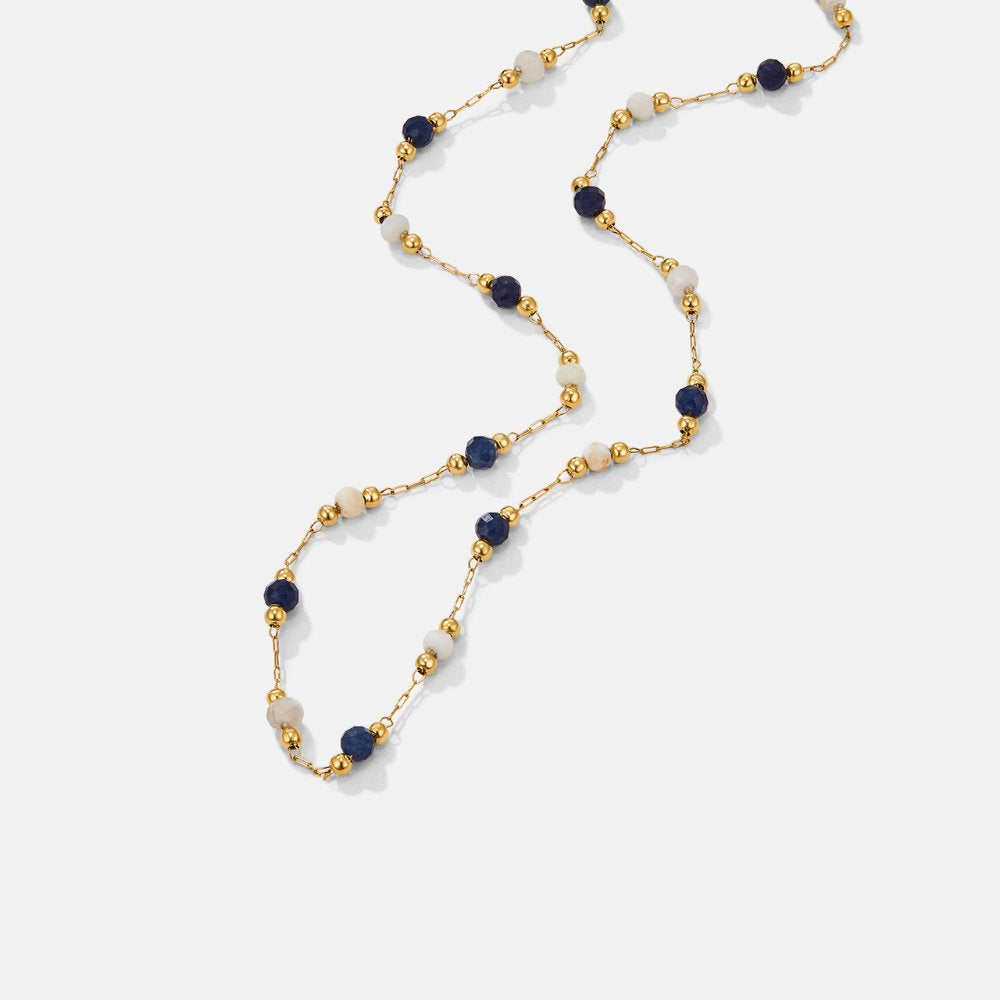 Alla Midnight Beaded Necklace