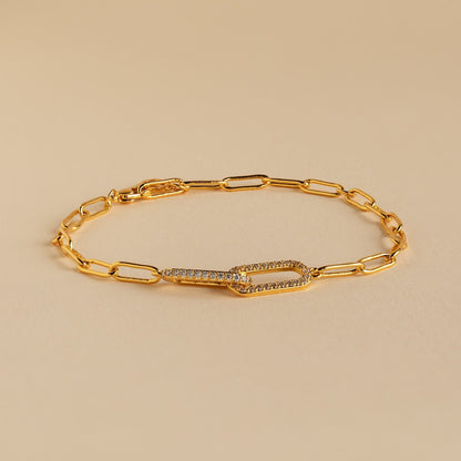 Aurélie Pavé Link Bracelet