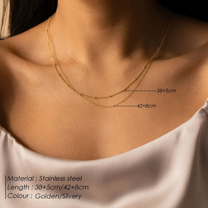 Ava Layered Chain Necklace