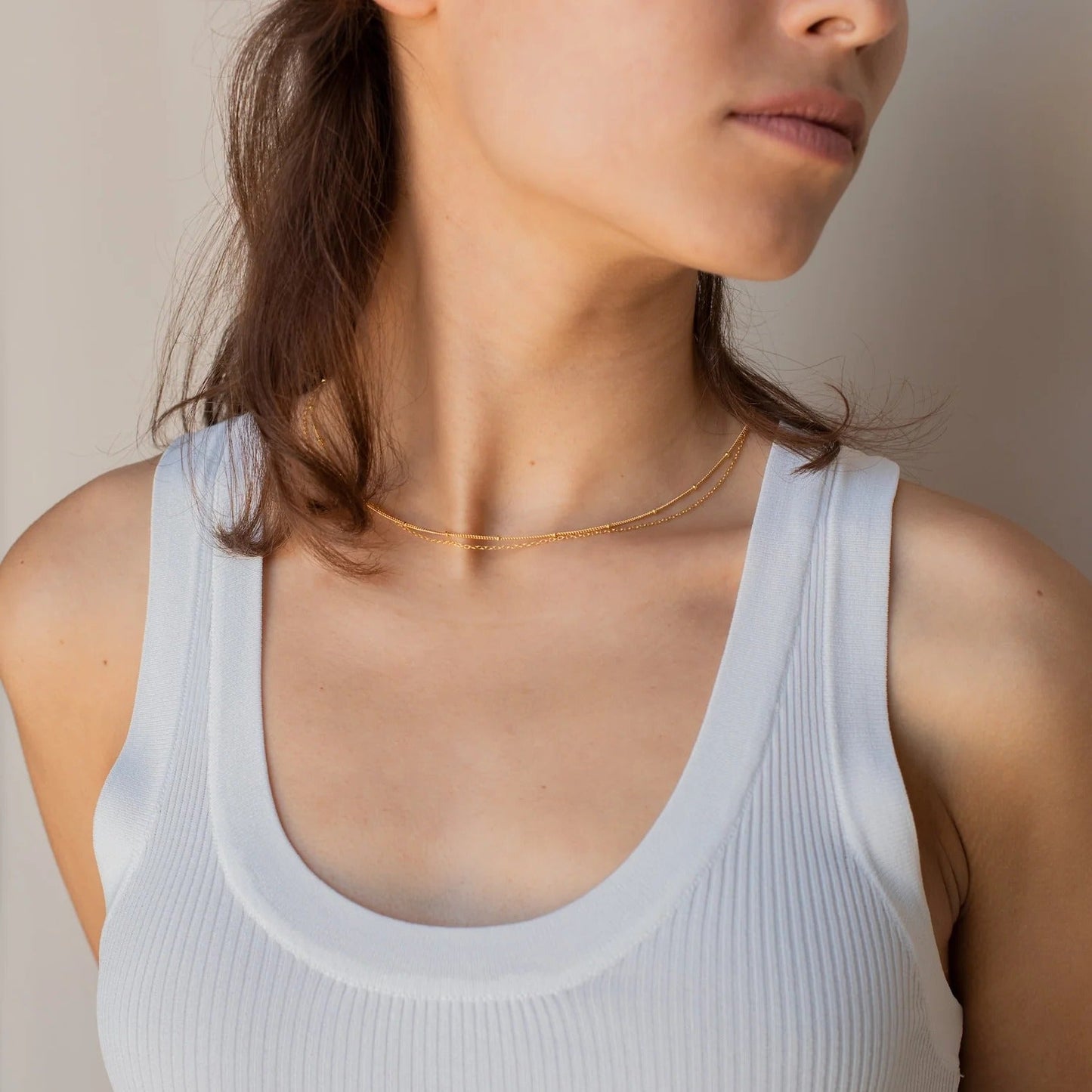 Ava Layered Chain Necklace