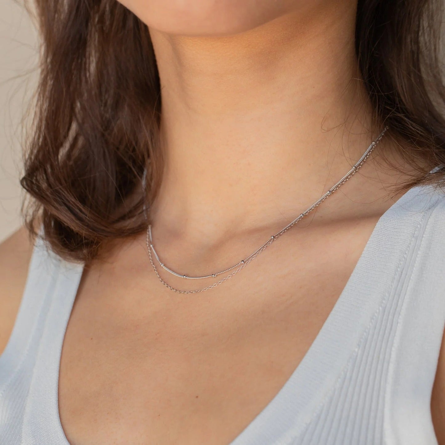 Ava Layered Chain Necklace