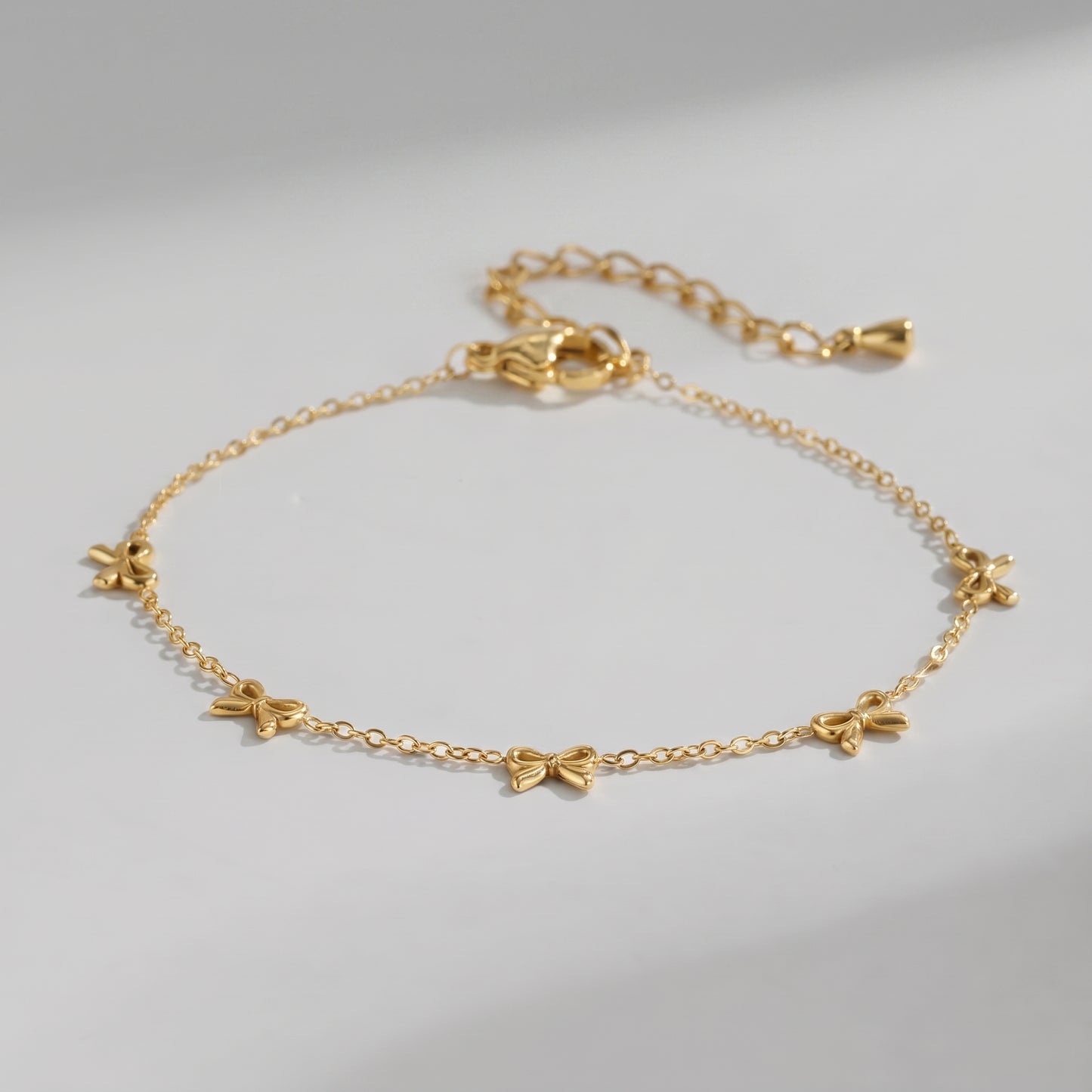 Lucienne Sweet Bow Gold Bracelet - Joie d’Or