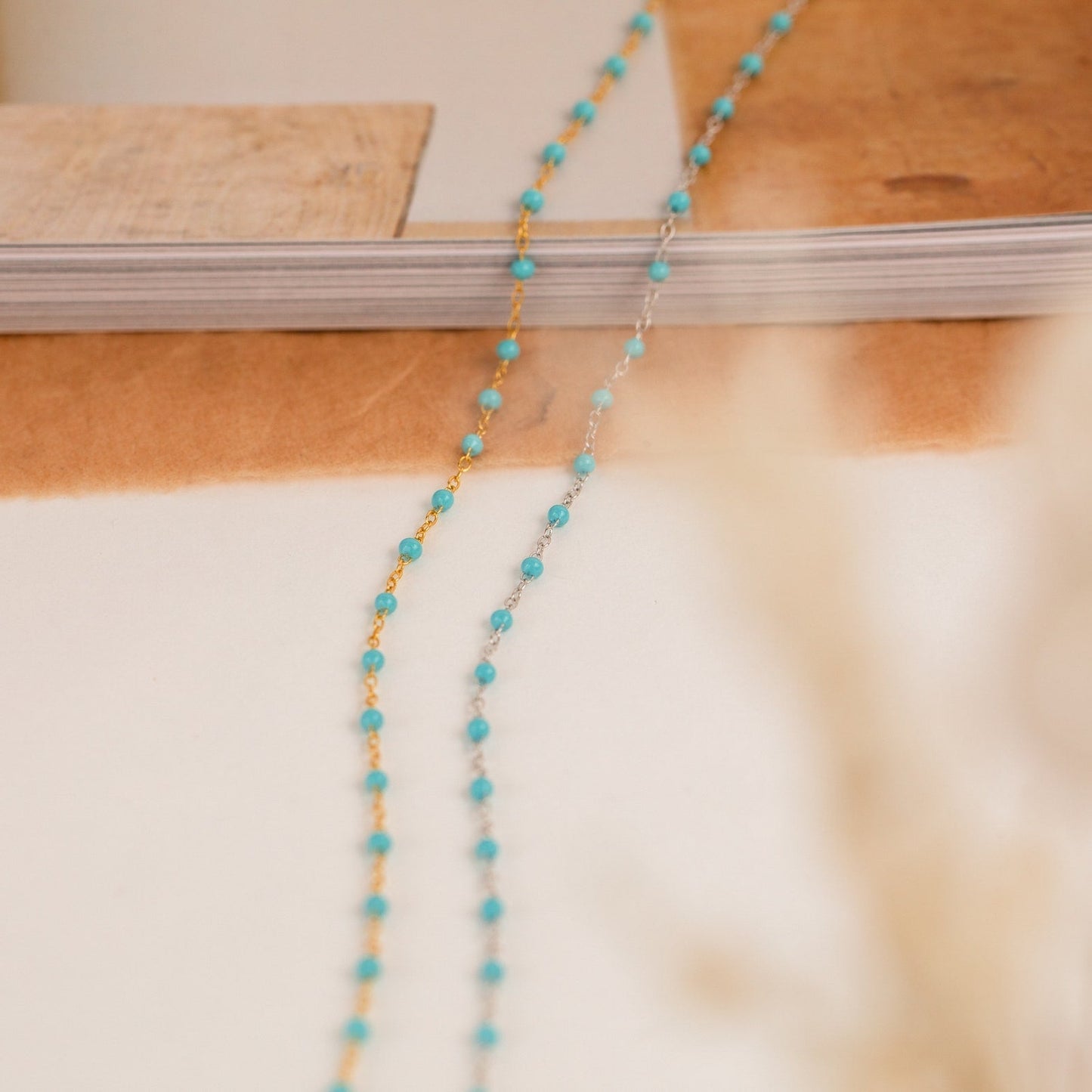 Capri Turquoise Chain Necklace