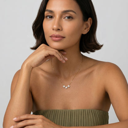 Alessandra Radiant Flora Necklace - Joie d’Or