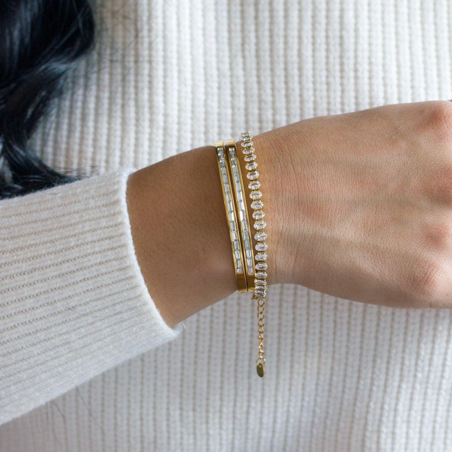 Wisteria Tennis Bracelet