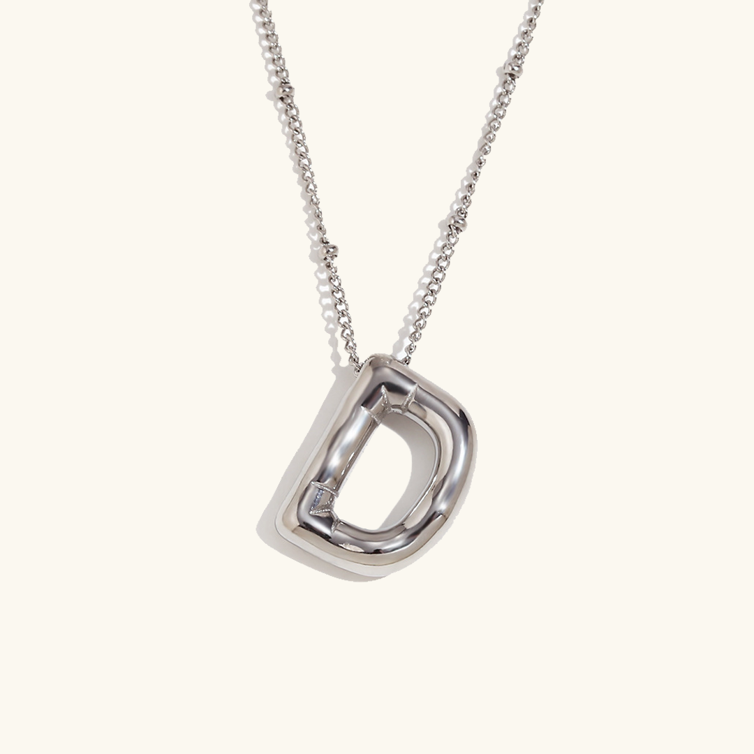 Balloon Gold Initial Necklace - Joie d’Or