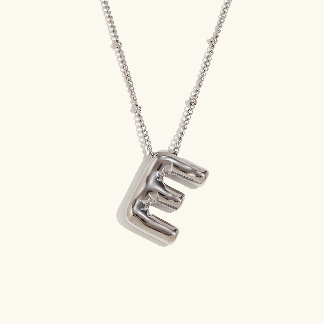 Balloon Gold Initial Necklace - Joie d’Or