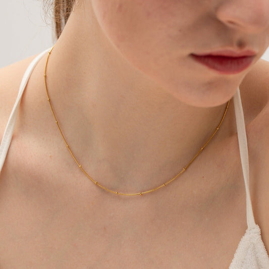 Elise Dainty Gold Necklace