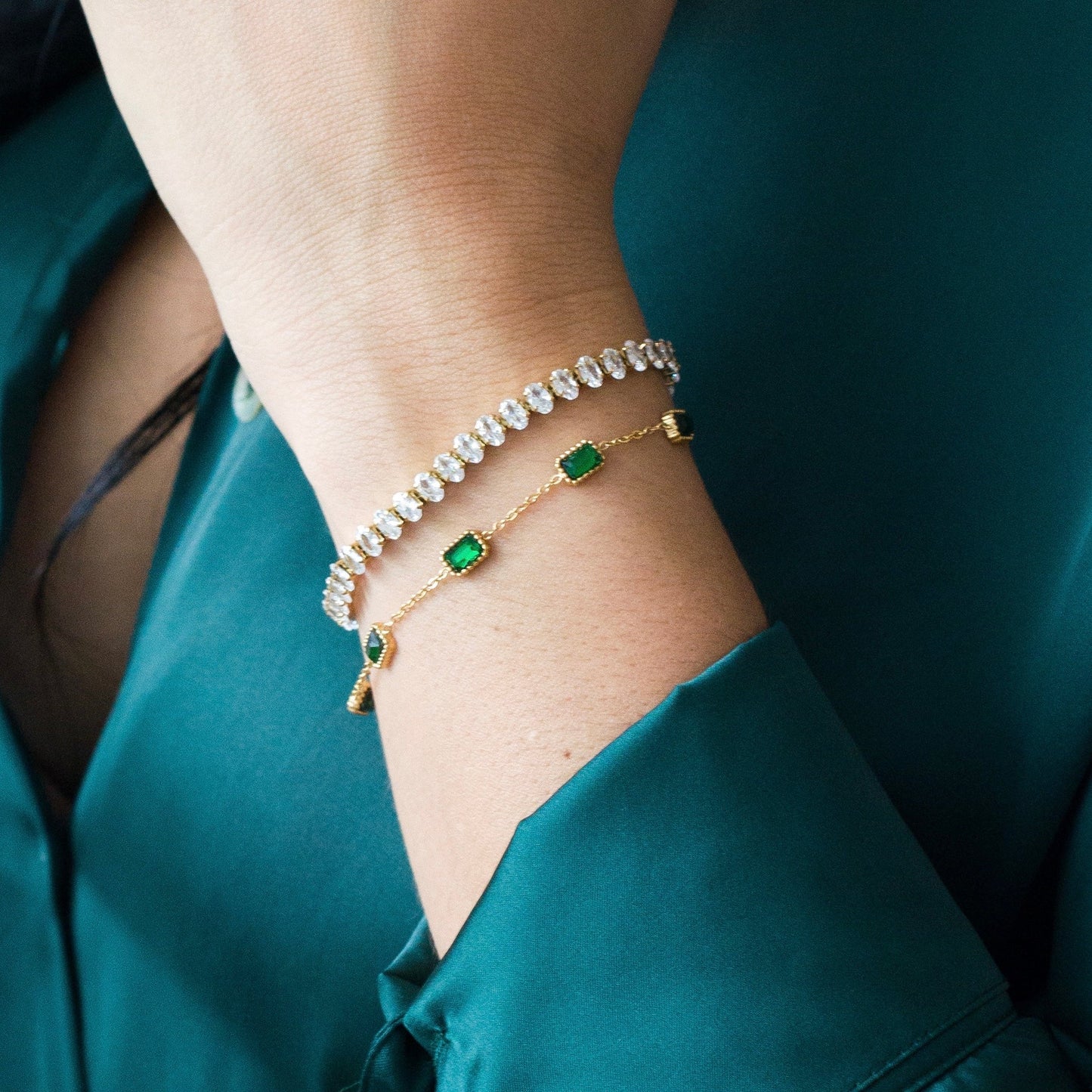 Wisteria Tennis Bracelet