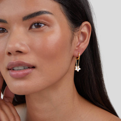 Fleurine Drop Earrings