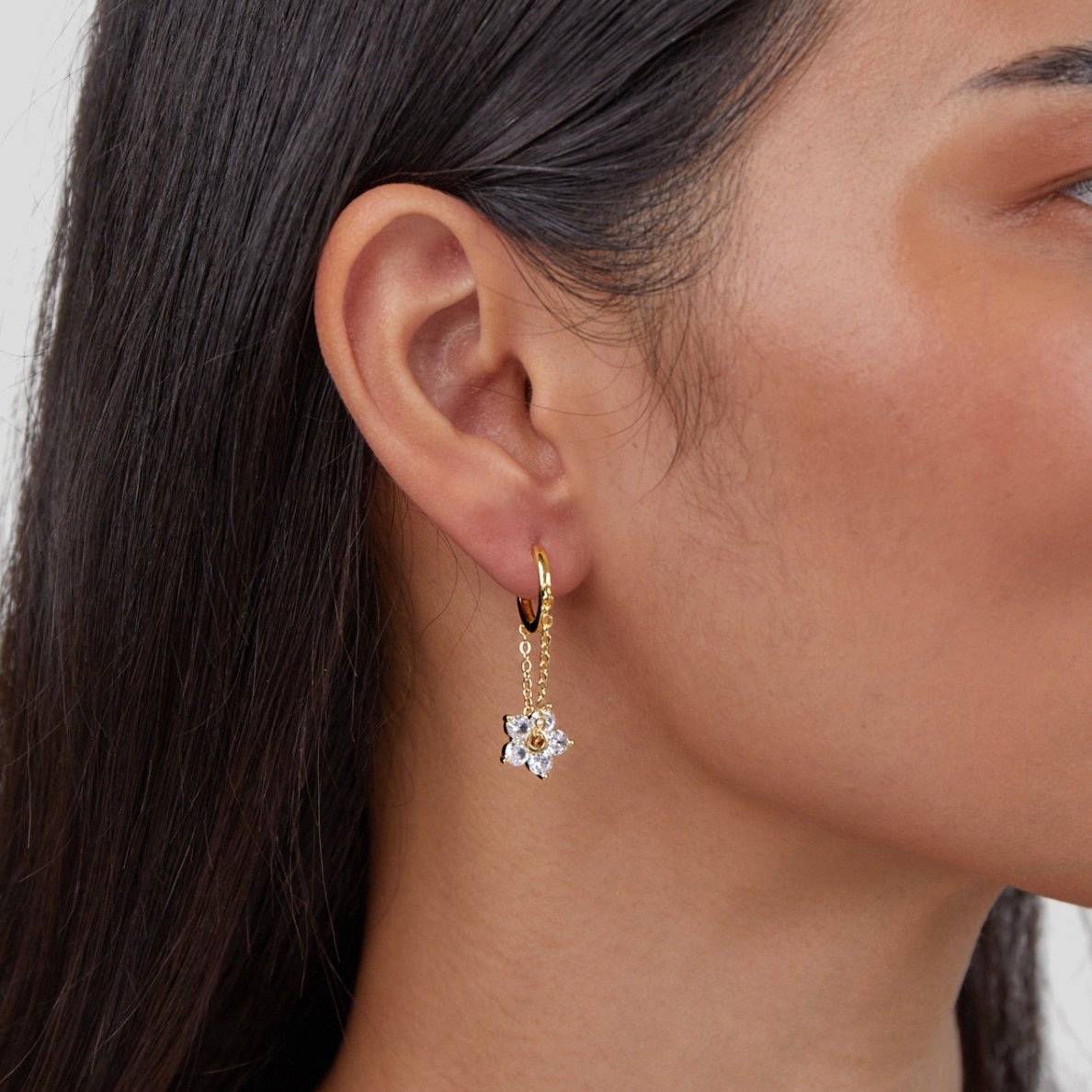 Fleurine Drop Earrings