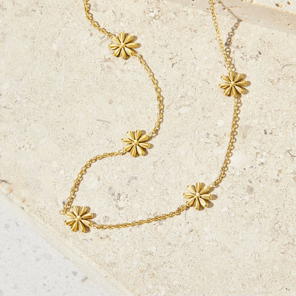 Flora Gold Necklace