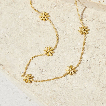Flora Gold Necklace