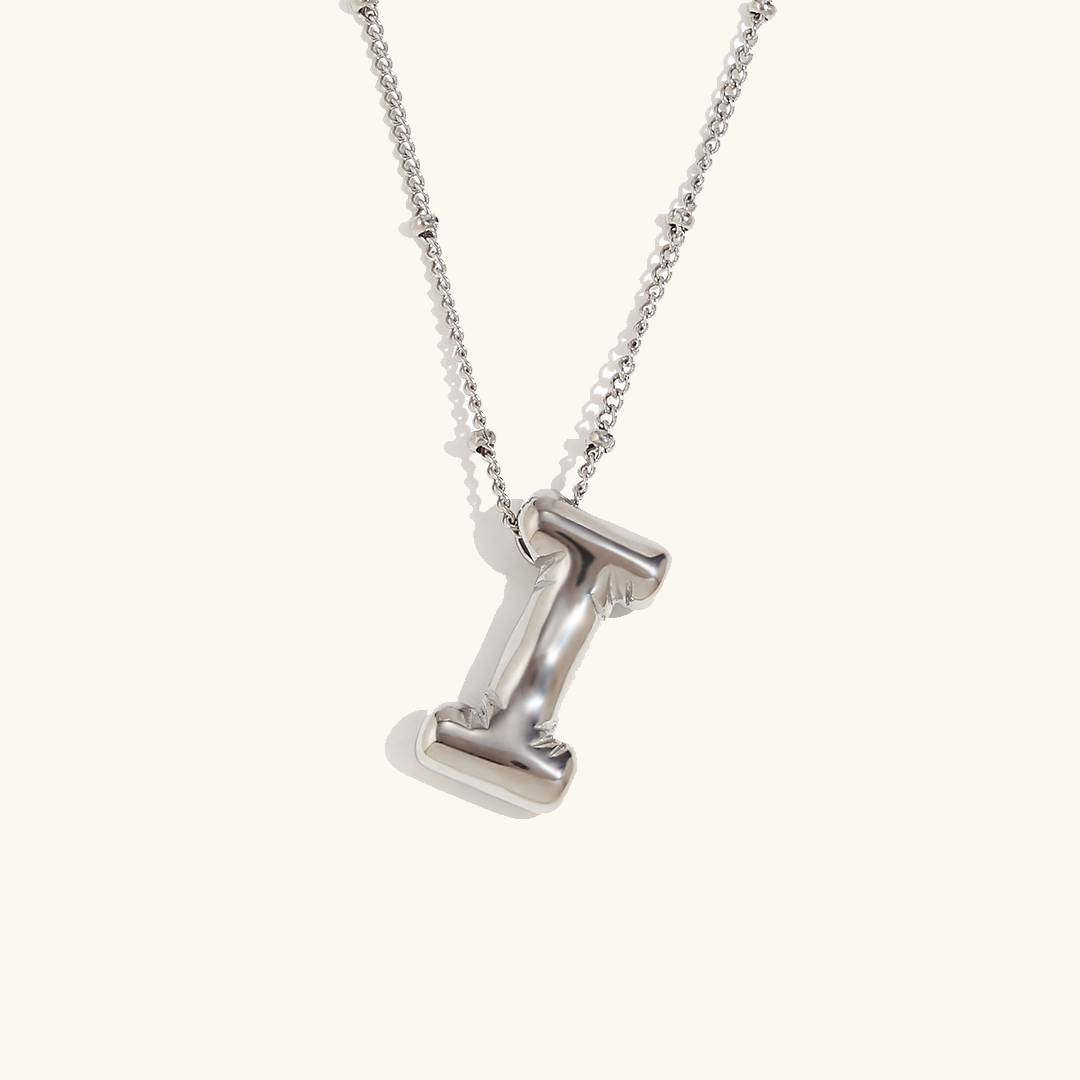 Balloon Gold Initial Necklace - Joie d’Or