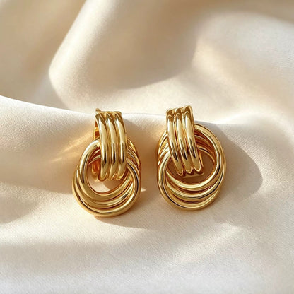 Luna Layered Hoop Earrings