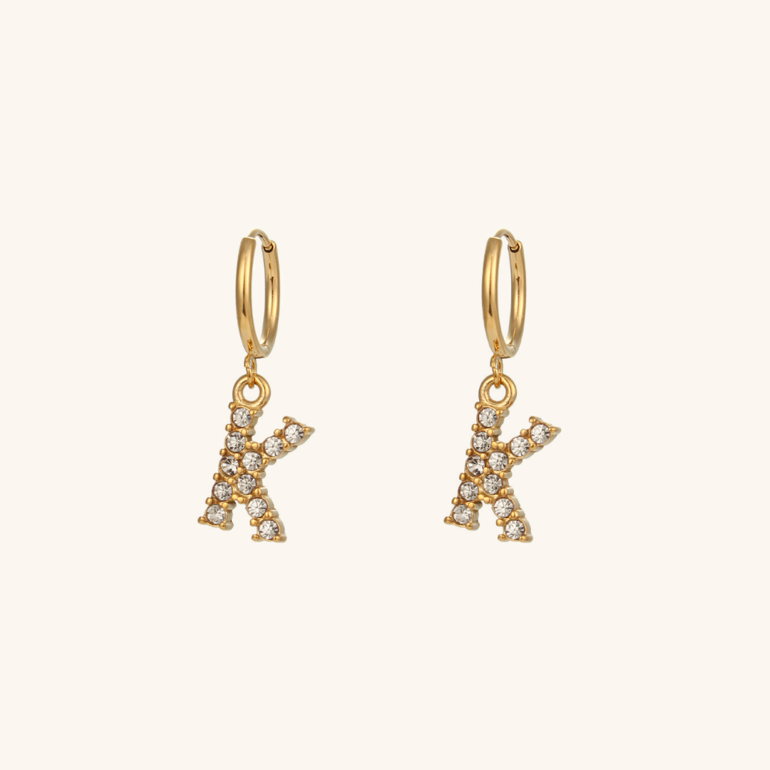 Wilhemina Initial Letter Earrings - Joie d’Or