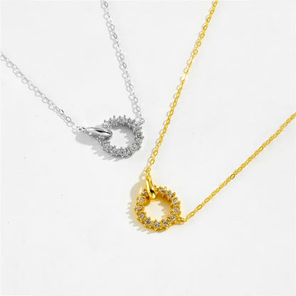 Isla Linked Circle Necklace