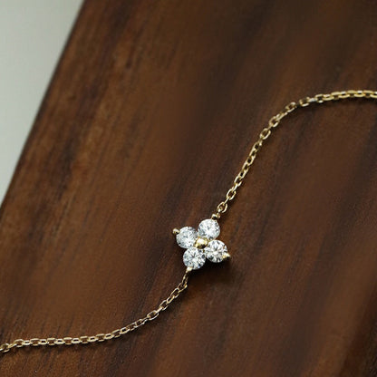 Mia Crystal Clover Bracelet