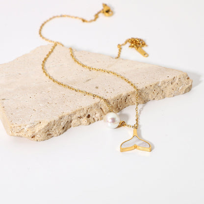 Mermaid Pearl Necklace