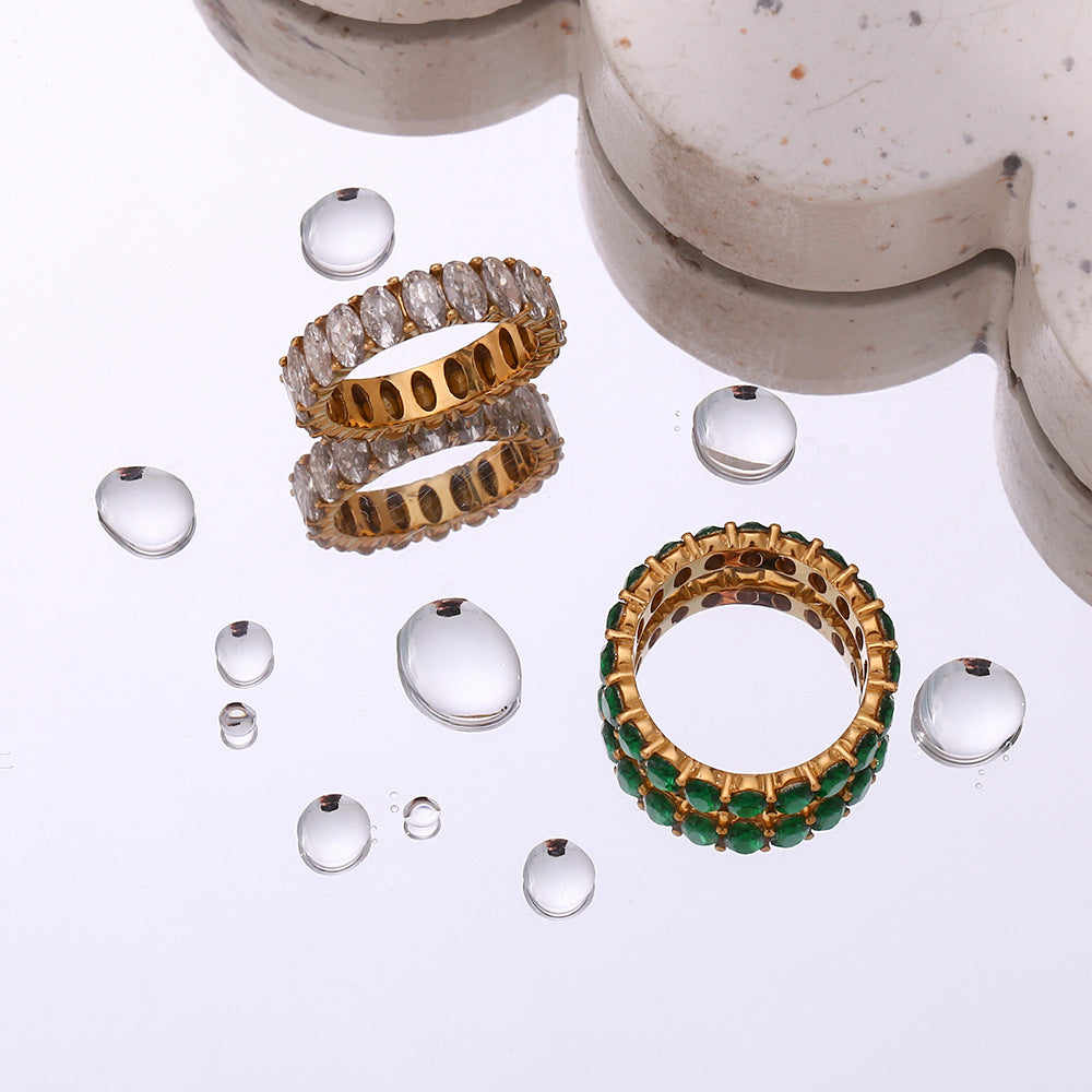 Antoinette Diamond Gold Ring