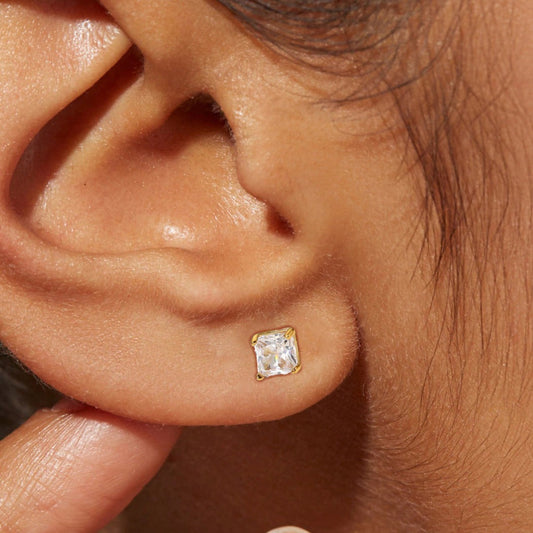 Mini Gold Earrings