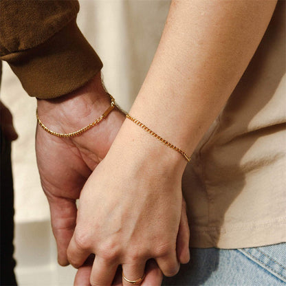 Rosemary Gold Chain Bracelet