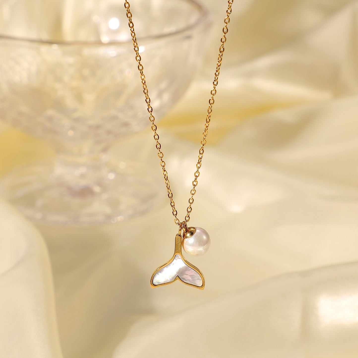Mermaid Pearl Necklace