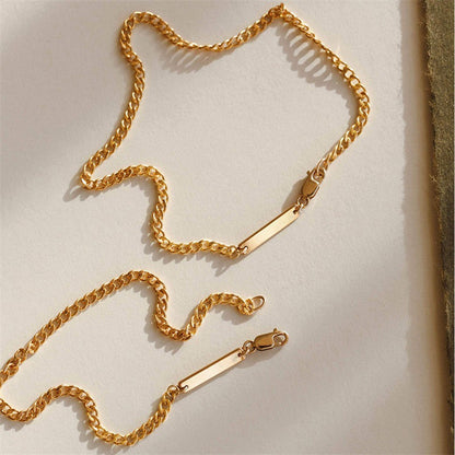 Rosemary Gold Chain Bracelet