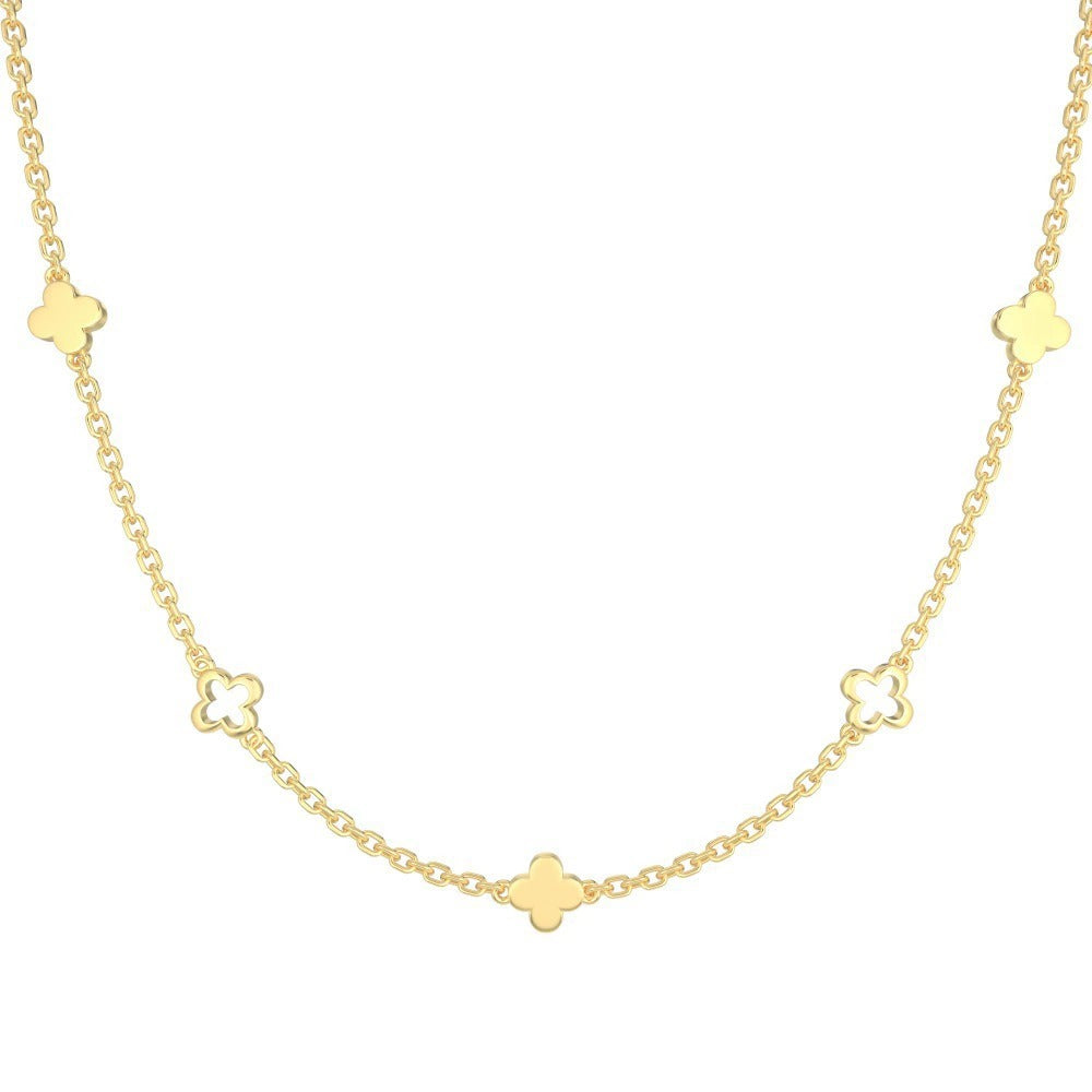 Margot Clover Chain Necklace