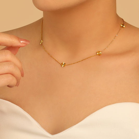Juliette Floral Chain Necklace
