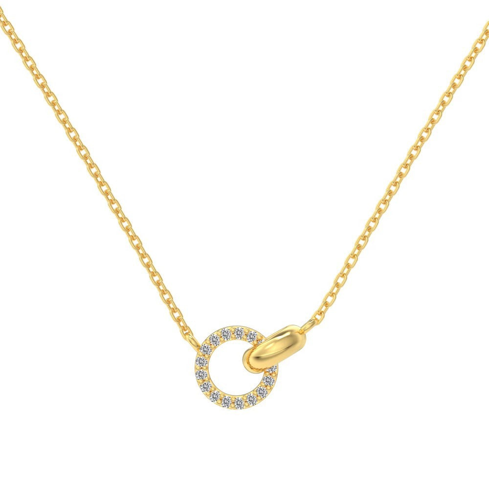 Anais Sparkle Link Necklace