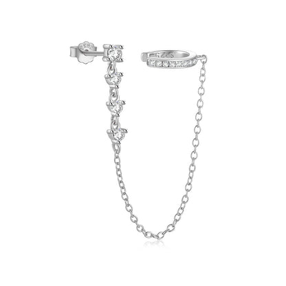 Audra Chain Cuff Earrings - Joie d’Or