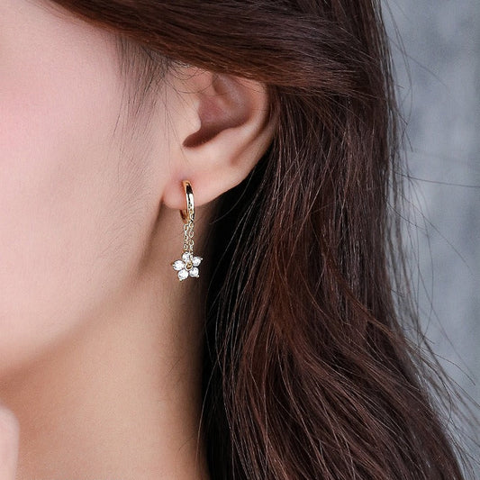 Fleurine Drop Earrings