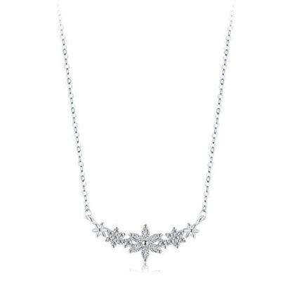 Camille Floral Sparkle Necklace