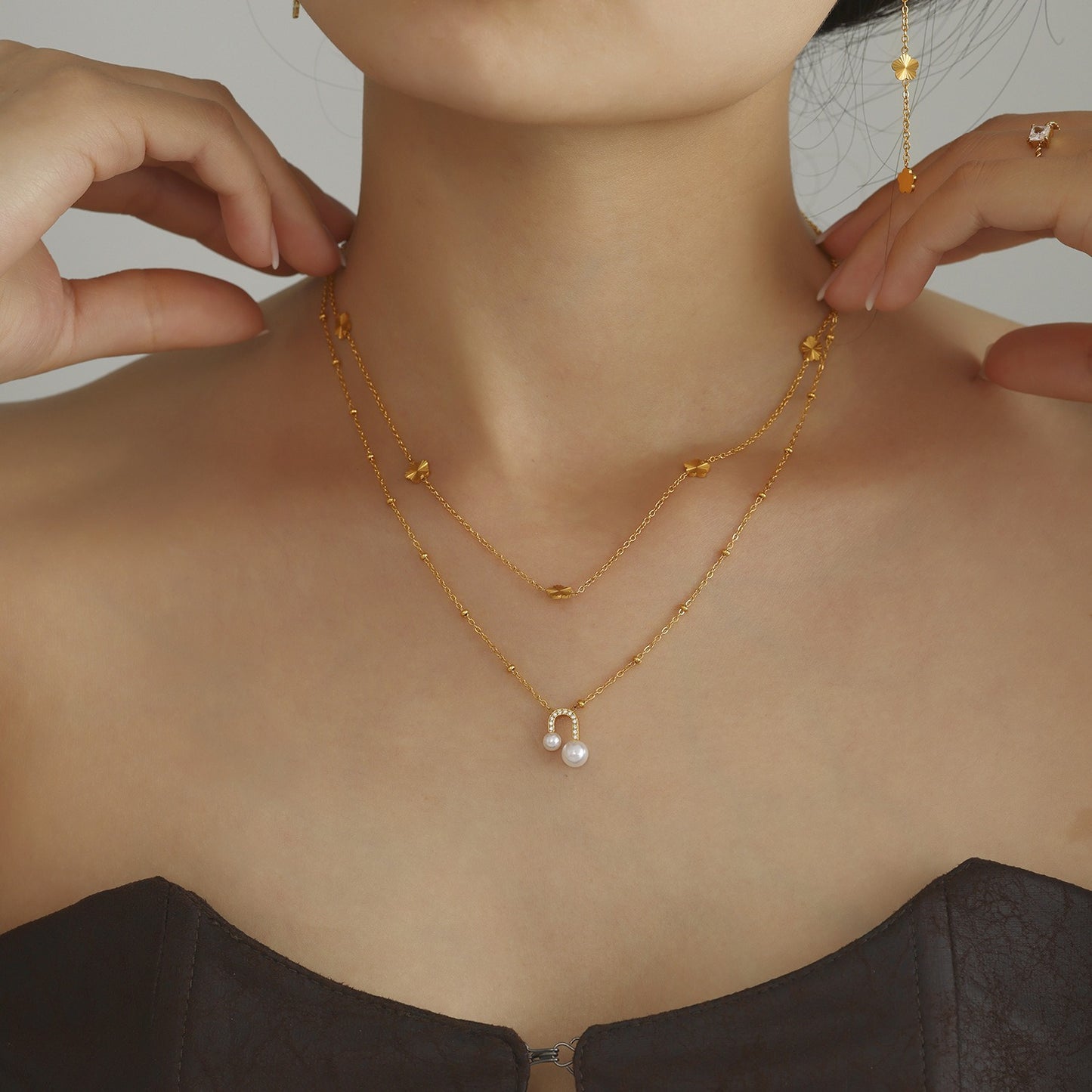 Juliette Floral Chain Necklace