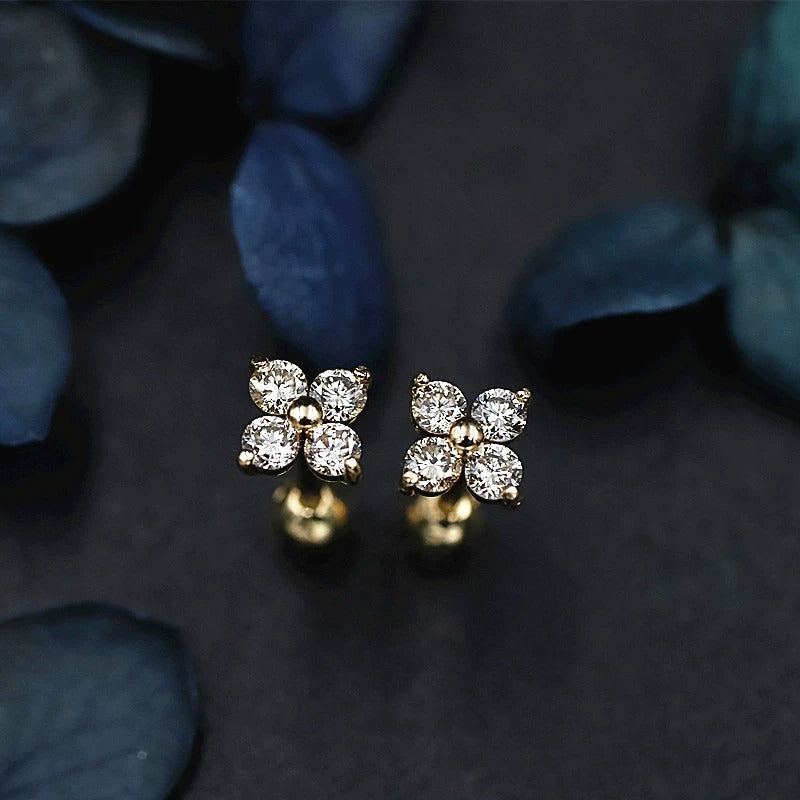 Mia Crystal Studs Earrings