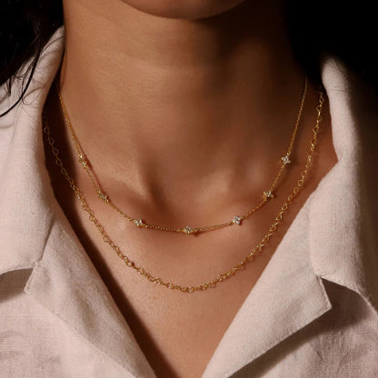 Camille Sparkle Chain Necklace
