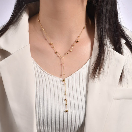 Aurélie Golden Drop Necklace